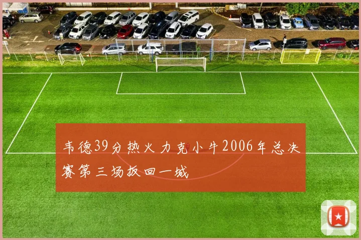 韦德39分热火力克小牛2006年总决赛第三场扳回一城