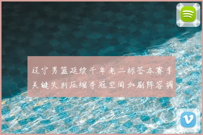 辽宁男篮延续千年老二标签本赛季关键失利压缩夺冠空间加剧阵容调整压力