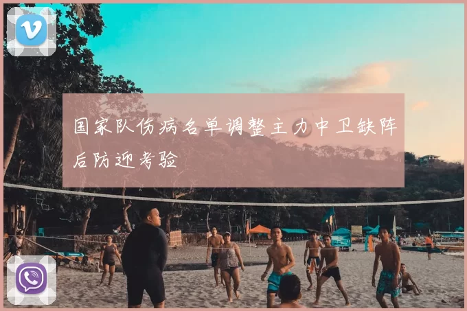 国家队伤病名单调整主力中卫缺阵后防迎考验